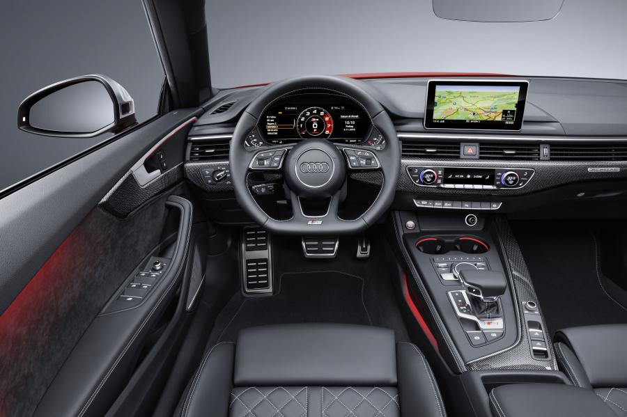 Торпедо Audi S5 Cabriolet 2017 года  (WW) (фото 13 из 53)
